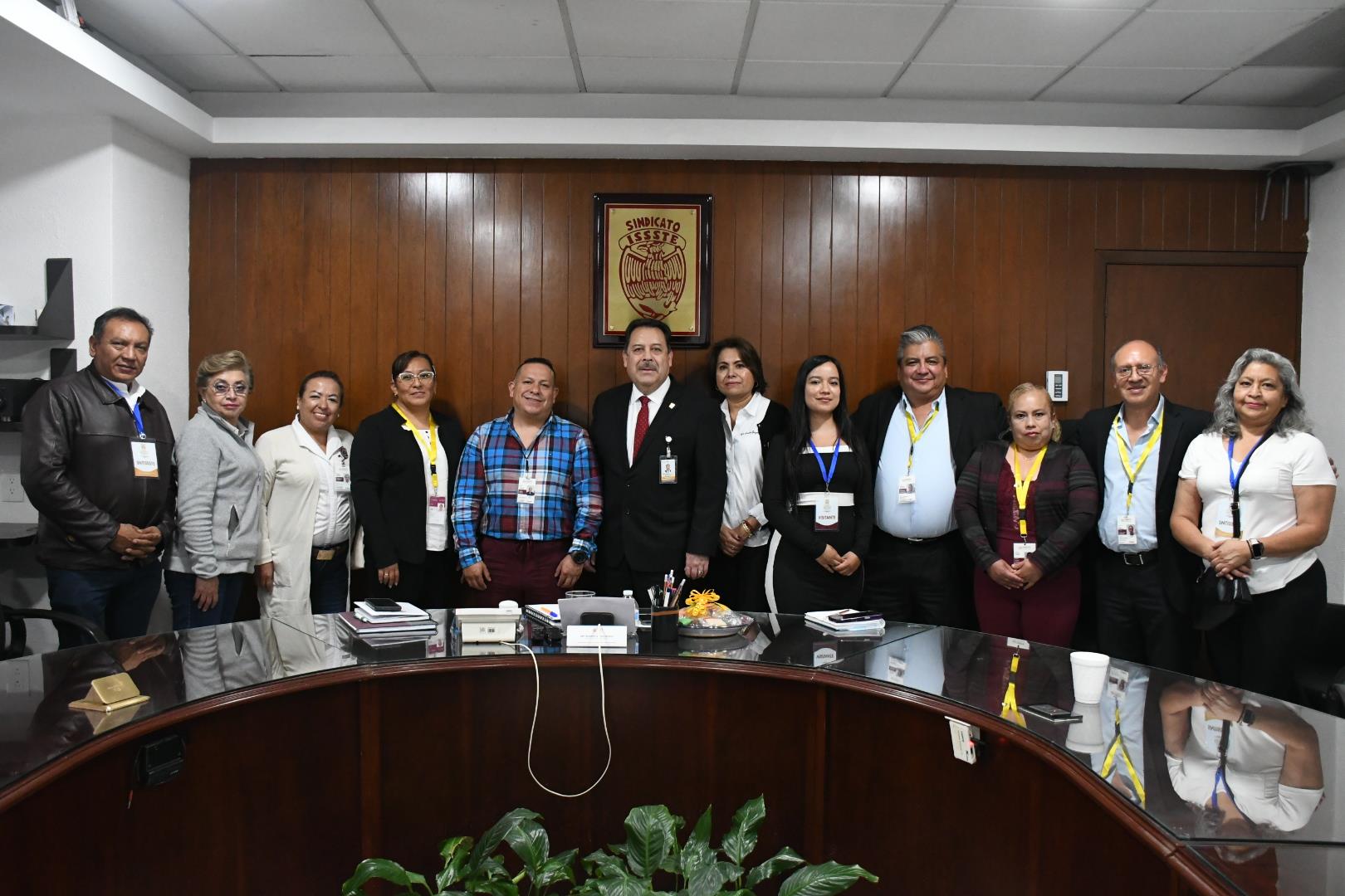 Recibimos a compañeras y compañeros del Hospital Regional Puebla, Sección XXIV