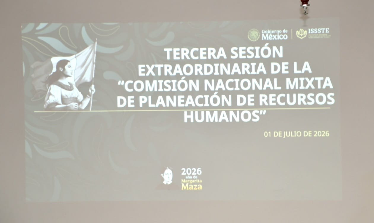 3ª. Sesión Extraordinaria de la Comisión Nacional Mixta de Planeación de Recursos Humanos