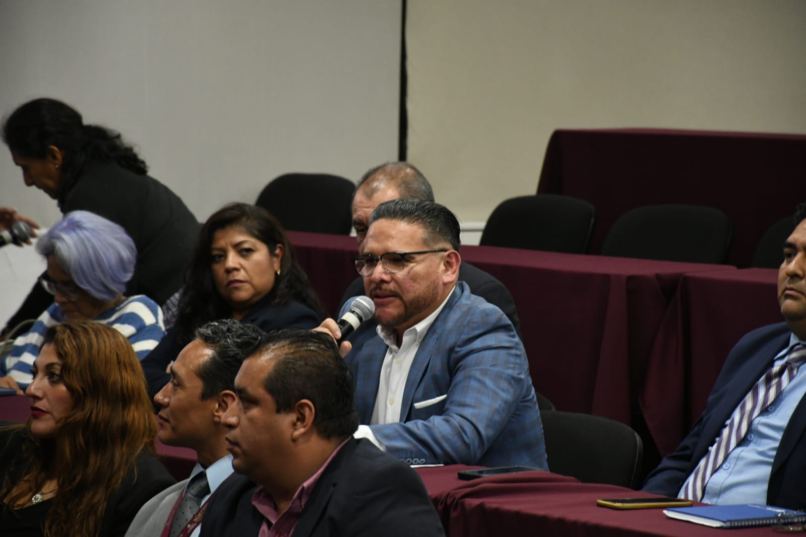 Visita de compañeras y compañeros de la Sección XLII, FOVISSSTE