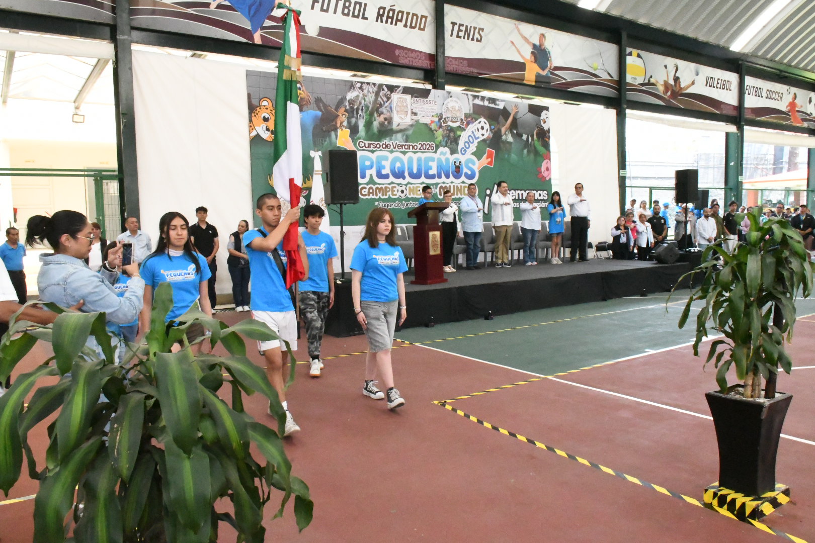 Inauguración Curso de Verano “Pequeños campeones del mundo”