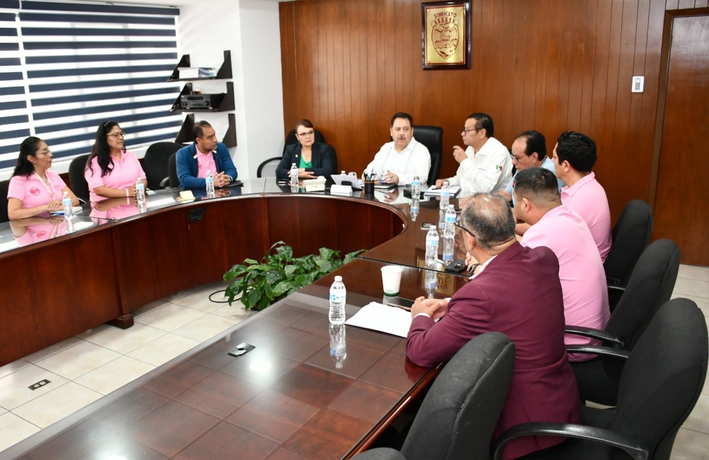 Visita de compañeros del  HG “Dra. Matilde Petra Montoya Lafragua”, Tláhuac