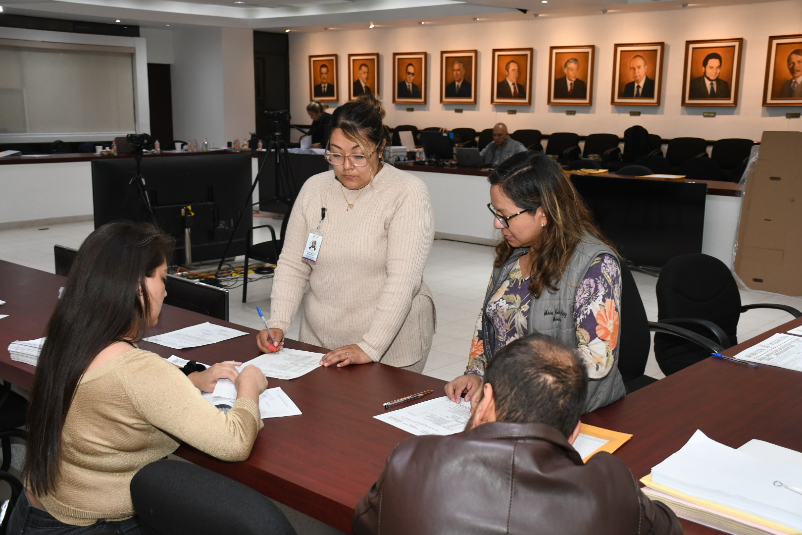 Entrega de Paquetes Electorales Seccionales, Sección VI Estancias, Obras y Mantenimiento