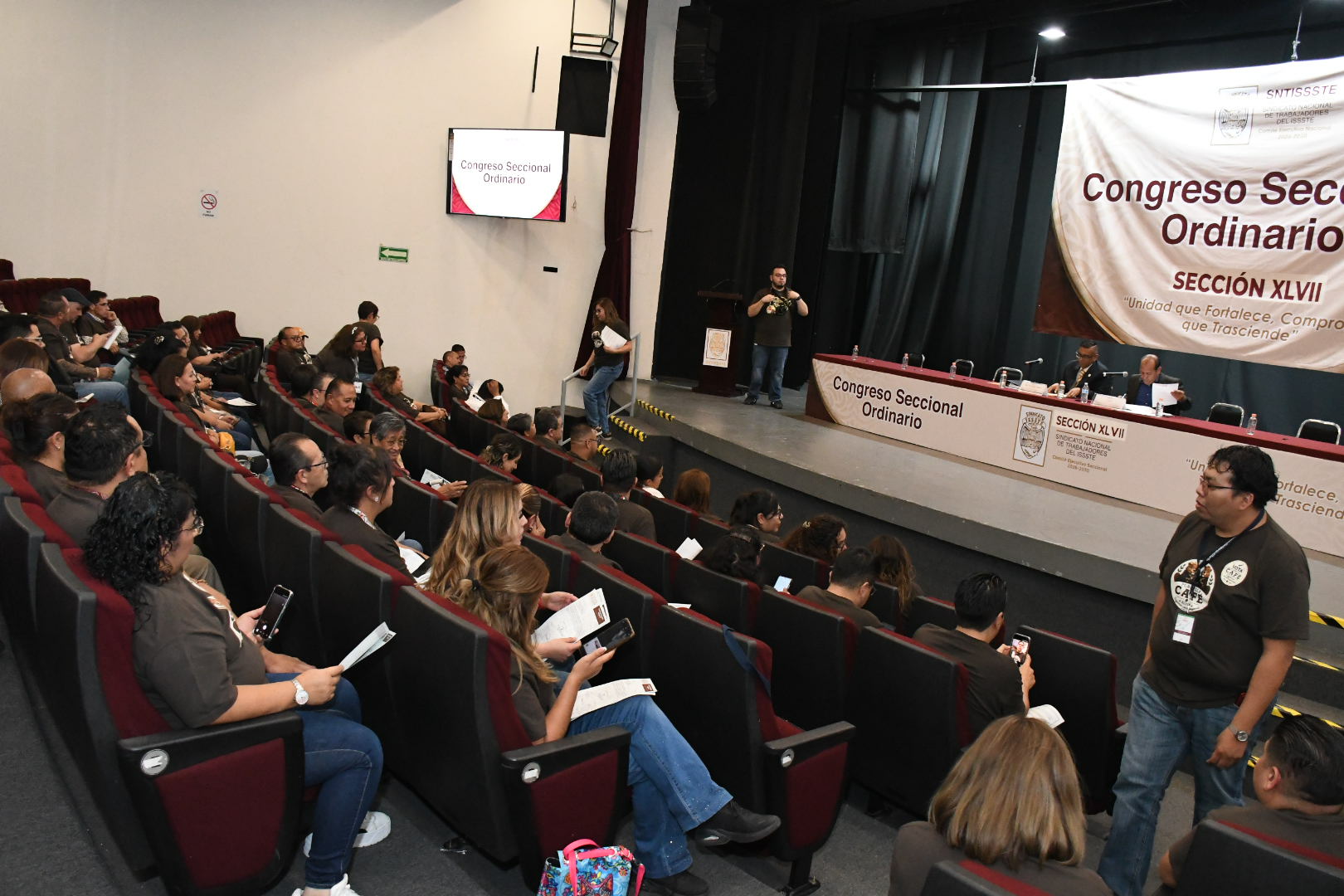 XI Congreso Seccional Ordinario Sección XLVII, HG Dr. Fernando Quiroz Gutiérrez”