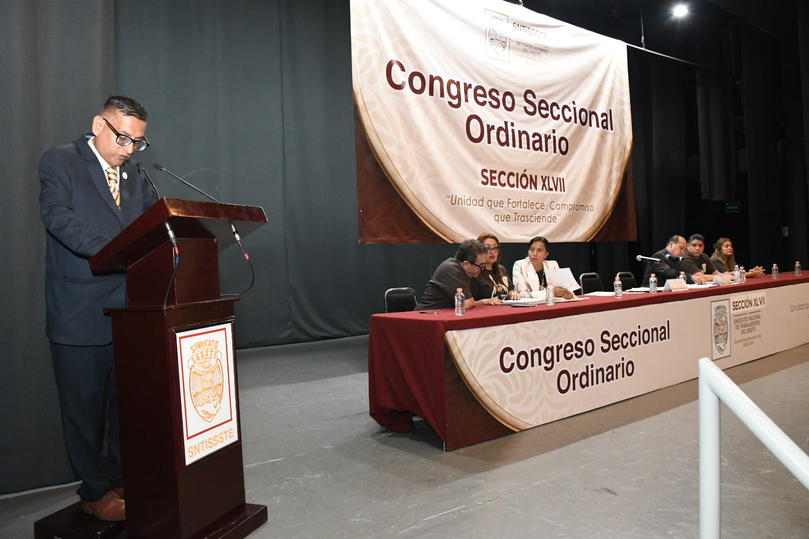 XI Congreso Seccional Ordinario Sección XLVII, HG Dr. Fernando Quiroz Gutiérrez”