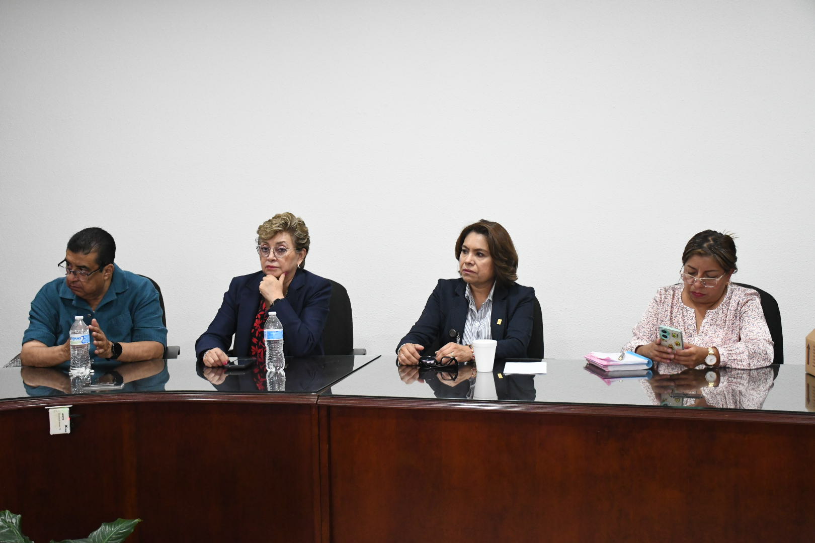 Visita de compañeras y compañeros dela Sección XVIII, Hidalgo