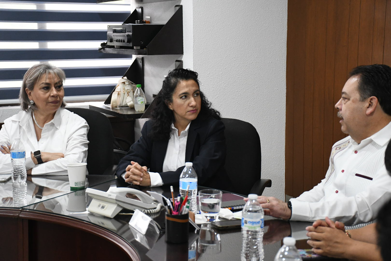Visita de compañeras y compañeros dela Sección XVIII, Hidalgo