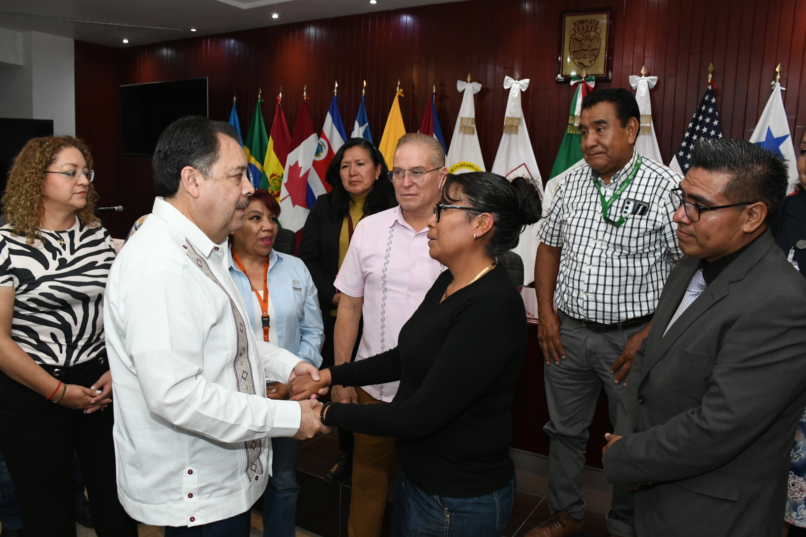 Salutación de la Sección XXXIV, Tlaxcala
