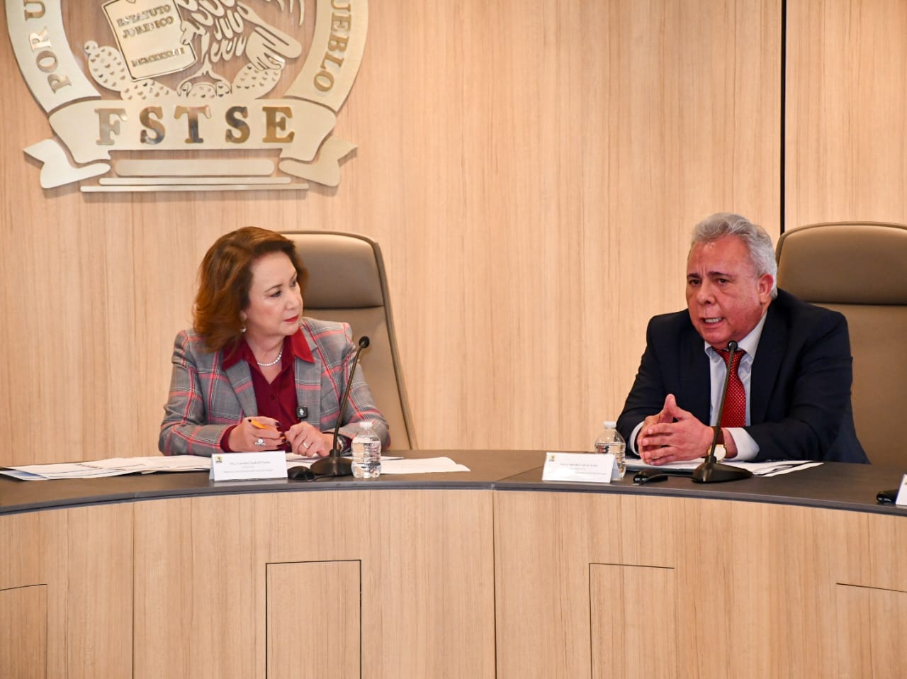 1er Conversatorio entre la FSTSE y la Dra Yasmin Esquivel Mossa, Ministra de la Suprema Corte de Justicia de la Nación
