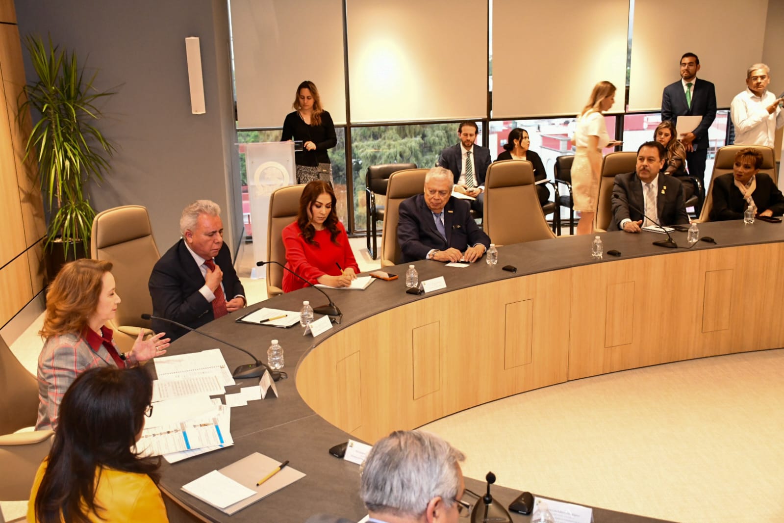 1er Conversatorio entre la FSTSE y la Dra Yasmin Esquivel Mossa, Ministra de la Suprema Corte de Justicia de la Nación