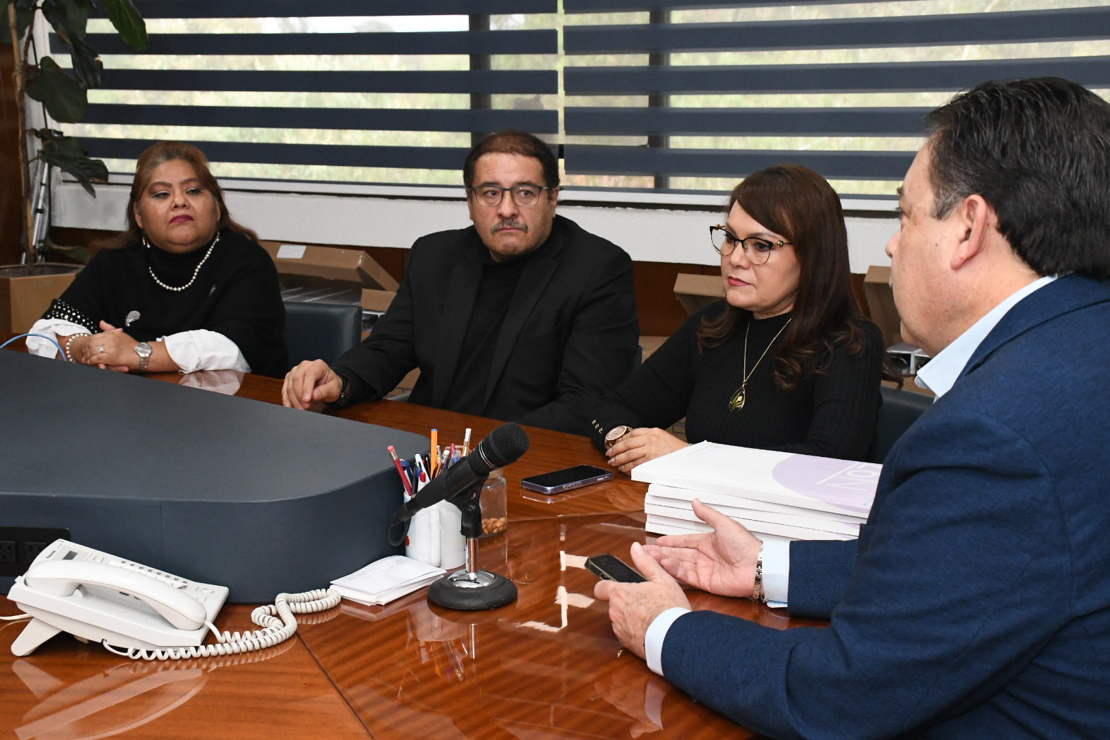Reunión con el equipo de abogados de la Secretaría de Asuntos Jurídicos del SNTISSSTE