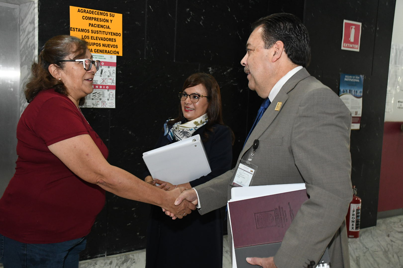 Reunión de trabajo en la Subdirección de Personal