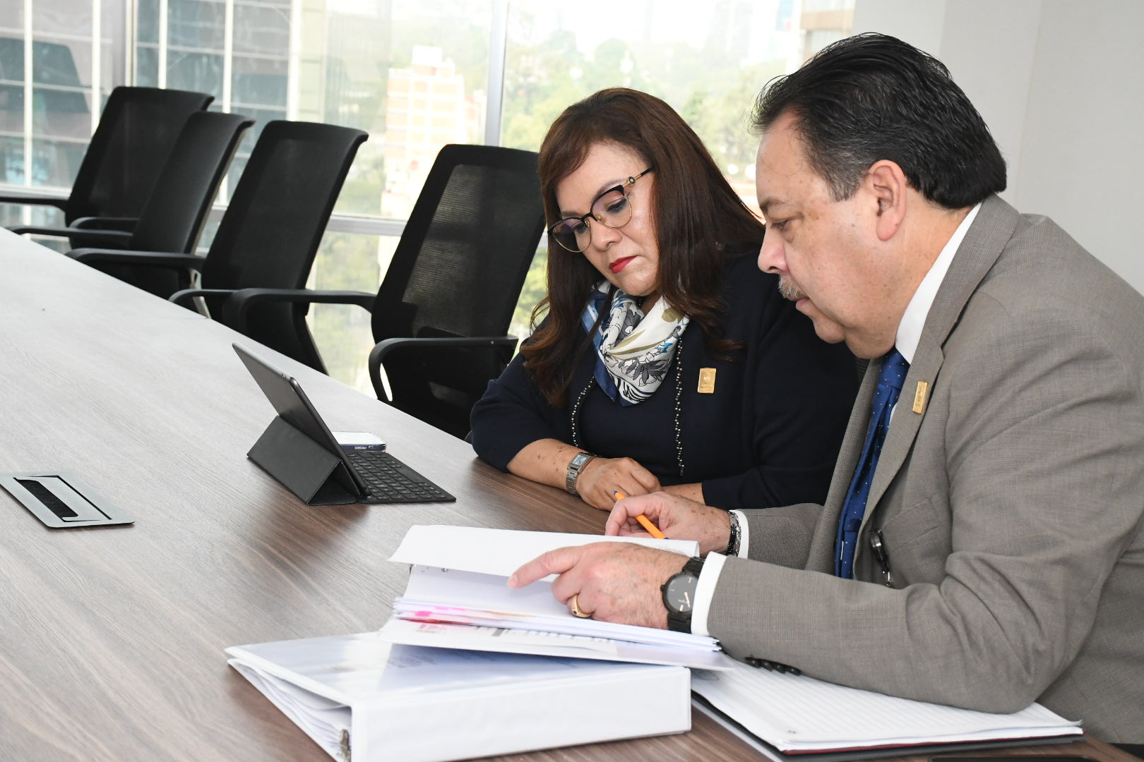 Reunión de trabajo en la Subdirección de Personal