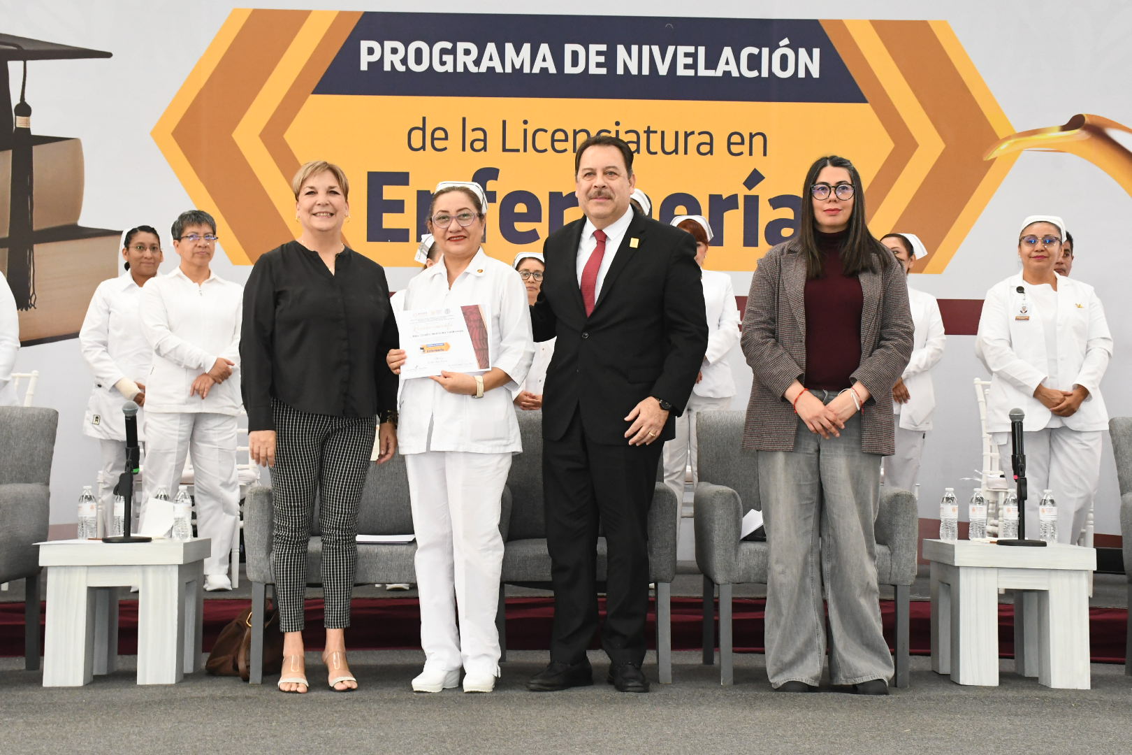 Ceremonia de Clausura del Programa de Nivelación de la Licenciatura en Enfermería