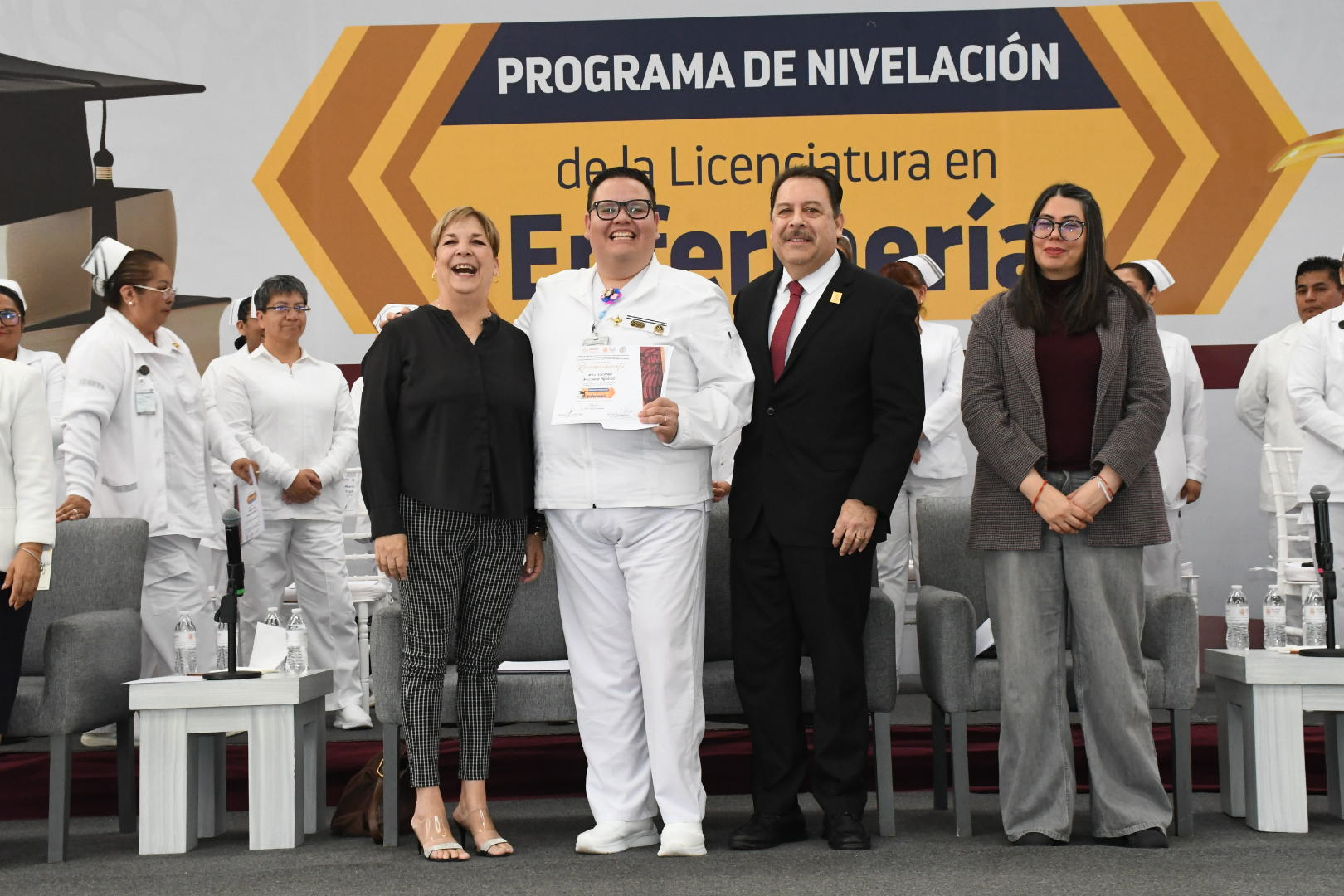 Ceremonia de Clausura del Programa de Nivelación de la Licenciatura en Enfermería