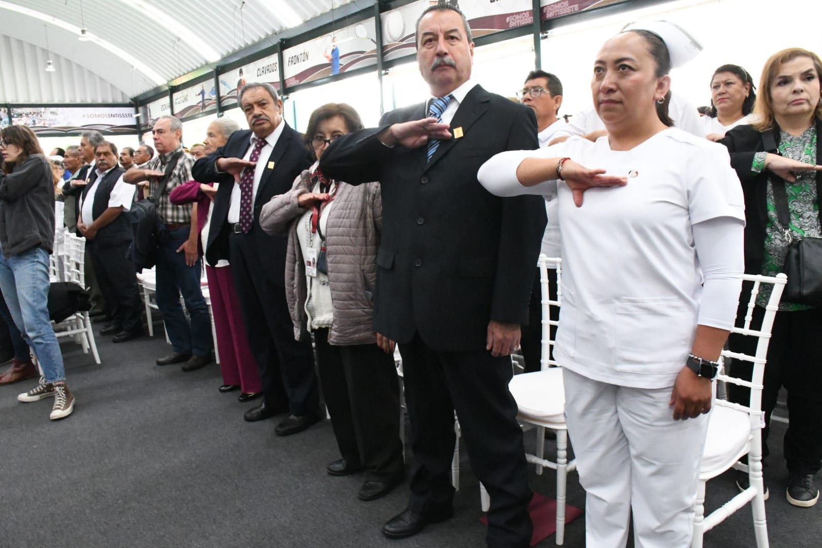  1° Octubre, "Día del Trabajadore del ISSSTE" Ceremonía de Entrega de Reconocimientos por años de Servicio