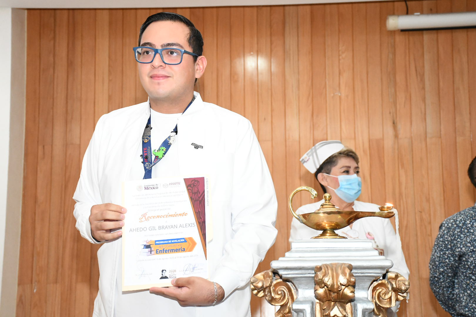  Visita del Químico Roberto Javier Gómez  al Hospital Regional de Alta Especialidad "Centenario de la Revolución Mexicana", Morelos