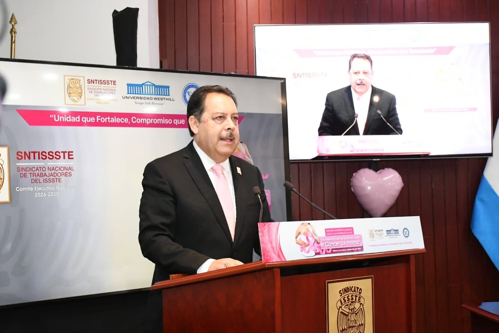 Jornada Académica Especial "Día Internacional de la Lucha contra el Cáncer de Mama", Mano con mano, esperanza de vida