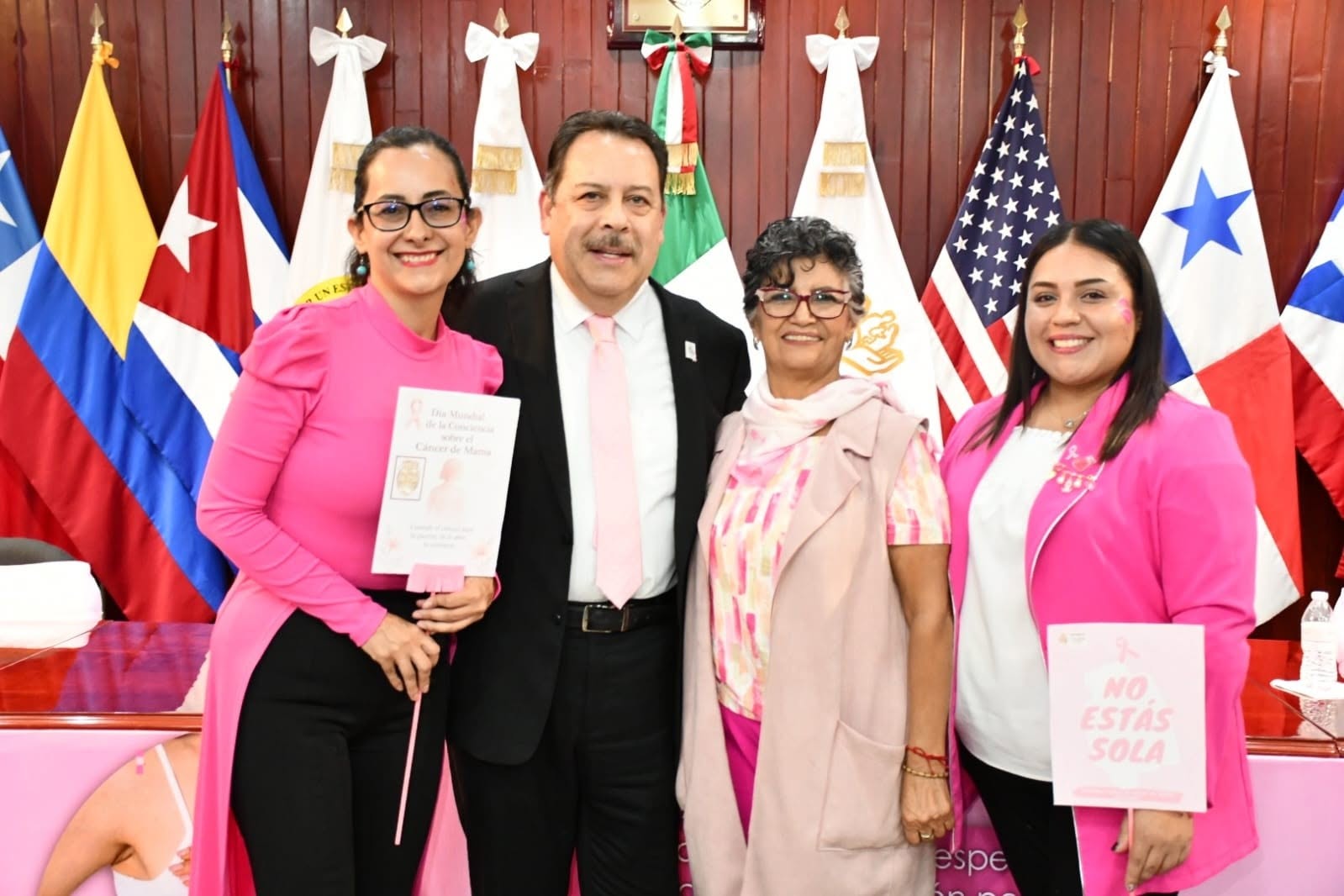 Jornada Académica Especial "Día Internacional de la Lucha contra el Cáncer de Mama", Mano con mano, esperanza de vida